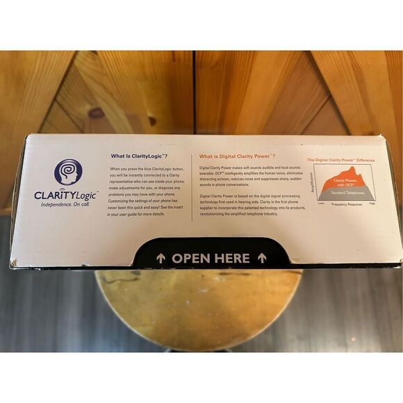 Clarity Professional XLC3.4+ Amplified 50dB Cordless Phone Wireless Expandable - Picture 6 of 8